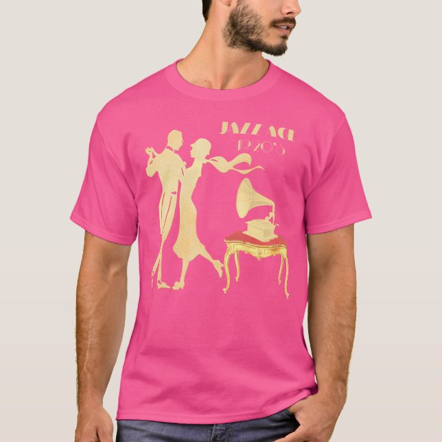 T-shirt Âge Du Jazz Des Années 20 (Devant)