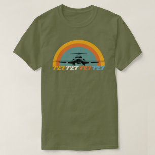 T-shirt Âge Groovy Rétro Jet