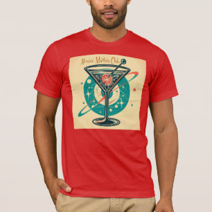 T-shirt Âge spatial du club Martini atomique