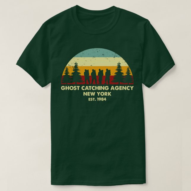 T-shirt Agence de collecte des fantômes (Design devant)