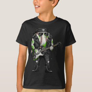 T-shirt Agence non gouvernementale Rocker Baseball Es Horr