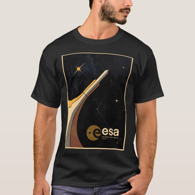 T-shirt Agence spatiale européenne ESA Tribute Classic T-S (Devant)