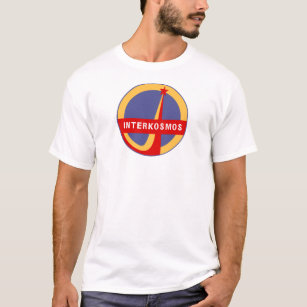 T-shirt Agence spatiale soviétique vintage/INTERKOSMOS
