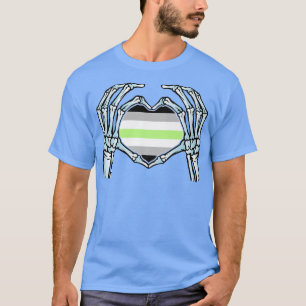 T-shirt Agender Gay Skeleton Non binaire Genre 