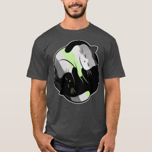 T-shirt Agender Yin Yang Chat