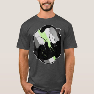 T-shirt Agender Yin Yang Chat