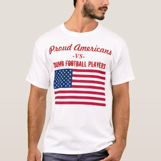T-shirt Agenouillement fier de lâches de support