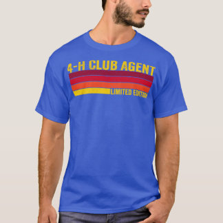 T-shirt Agent Club 4 H