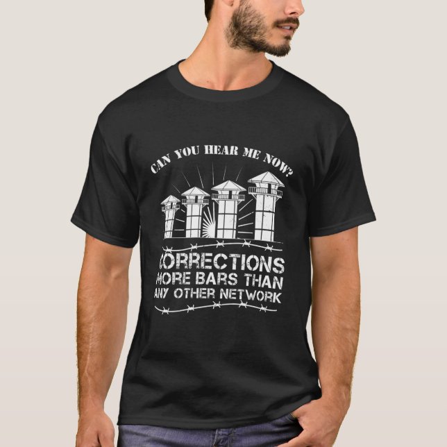 T-shirt Agent correctionnel - Agent correctionnel (Devant)