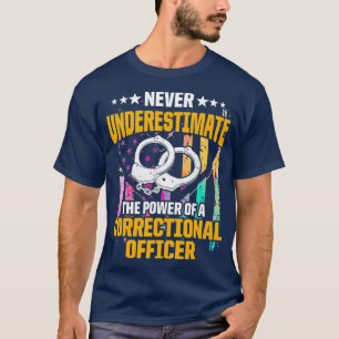 T-shirt Agent correctionnel Corrections habilitantes CO _4