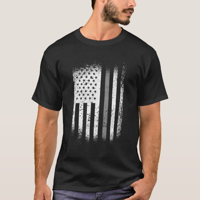 T-shirt Agent correctionnel Ligne mince Silver (Devant)