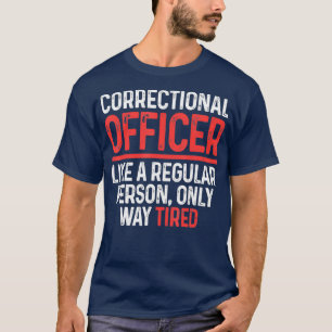 T-shirt Agent correctionnel Way Fatigué Corrections