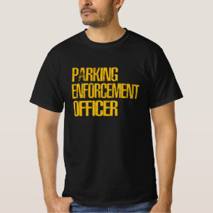 T-shirt Agent d'application du stationnement
