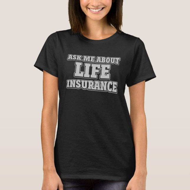 T-shirt Agent d'assurance 1 (Devant)