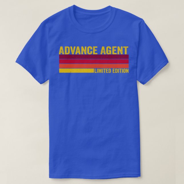 T-shirt Agent d'avance (Design devant)