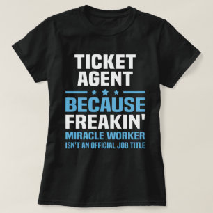 T-shirt Agent de billet