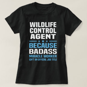 T-shirt Agent de contrôle de la faune