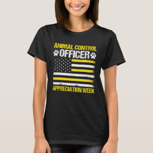 T-shirt Agent de contrôle des animaux Capteur animal 3
