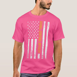 T-shirt Agent de contrôle des animaux Drapeau Patrol de la