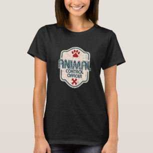 T-shirt Agent de contrôle des animaux Protection des anima
