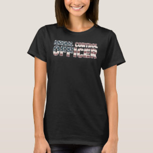 T-shirt Agent de contrôle des animaux Protection des anima