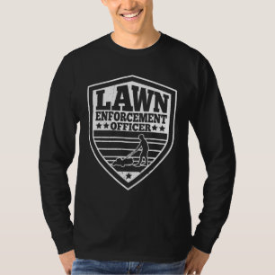T-shirt Agent de l'application de la pelouse amusant Papa 