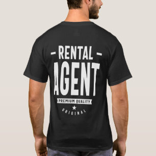 T-shirt Agent de location Titre du travail Cadeau
