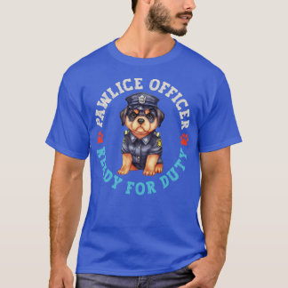 T-shirt Agent de Pawlice Rottweiler