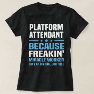 T-shirt Agent de plateforme