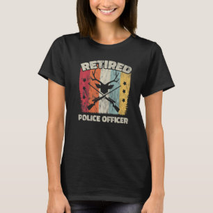 T-shirt Agent de police à la retraite