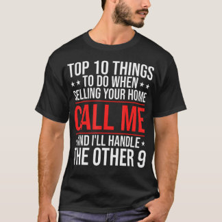 T-shirt Agent de prêt hypothécaire Conseiller hypothécaire
