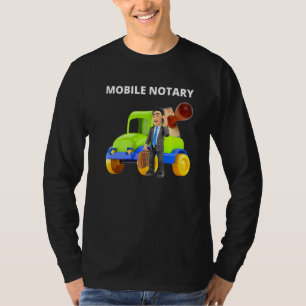 T-shirt Agent de signature de notaire public de notaire mo
