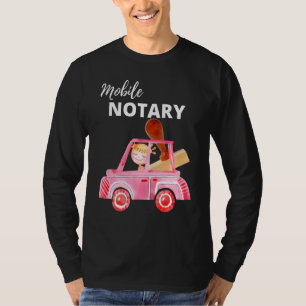 T-shirt Agent de signature de notaire public de notaire mo
