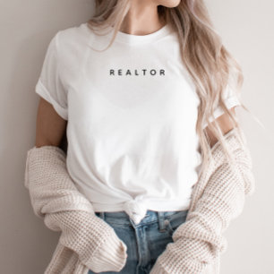 T-shirt Agent de vente immobilier