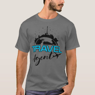 T-shirt Agent de voyage