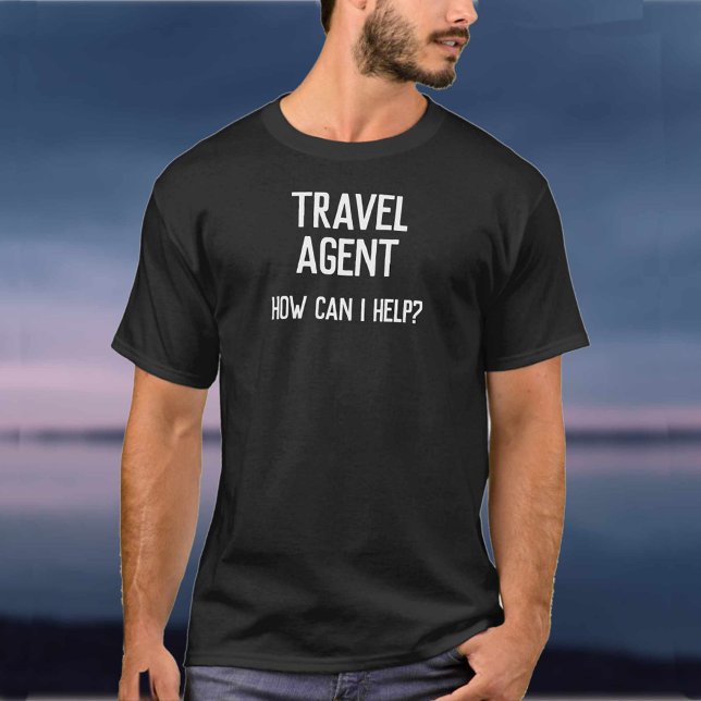 T-shirt Agent de voyage (Créateur téléchargé)