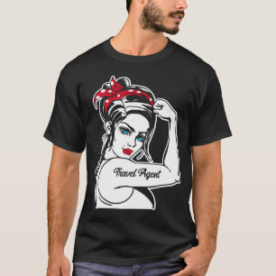 T-shirt Agent De Voyage Rosie L'Agent De Voyage Riveter Pi