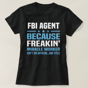 T-shirt Agent du FBI