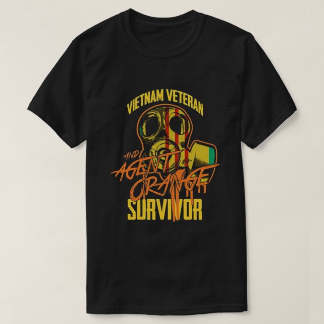 T-shirt Agent Orange Survivant (Design devant)