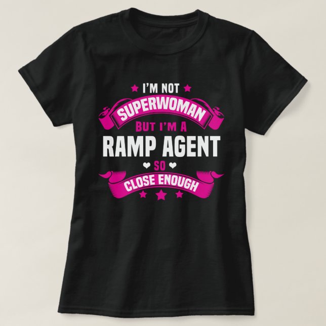 T-shirt Agent Ramp (Design devant)
