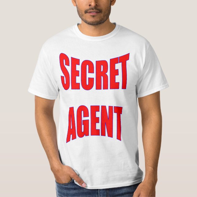 T-shirt Agent secret (Devant)