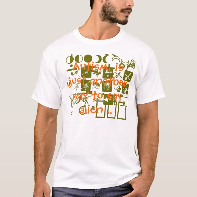 T-shirt Agent secret d'espace extra-atmosphérique (Devant)
