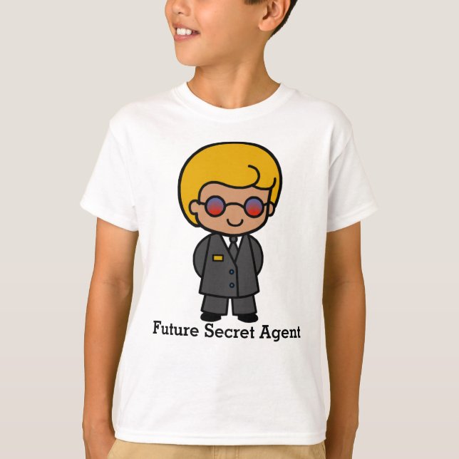 T-shirt Agent secret futur homme (Devant)