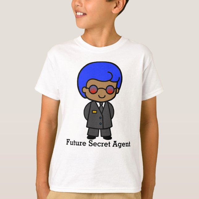 T-shirt Agent secret futur homme (Devant)