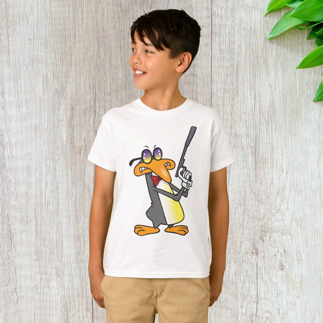 T-shirt Agent secret Penguin (Créateur téléchargé)