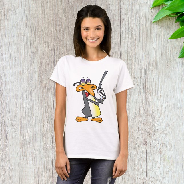 T-shirt Agent secret Penguin (Créateur téléchargé)