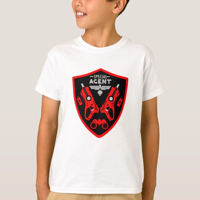 T-shirt Agent spécial (Devant)
