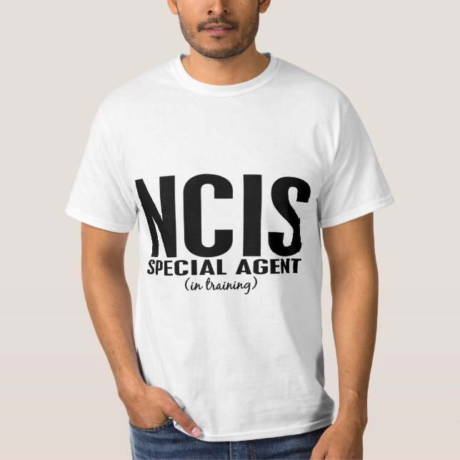 T-shirt Agent spécial de NCIS dans la formation 1 (Devant)