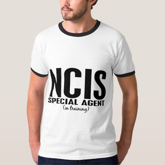 T-shirt Agent spécial de NCIS dans la formation 1 (Devant)
