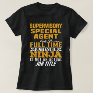 T-shirt Agent spécial de surveillance